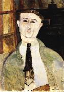 Amedeo Modigliani Paul Guillaume painting